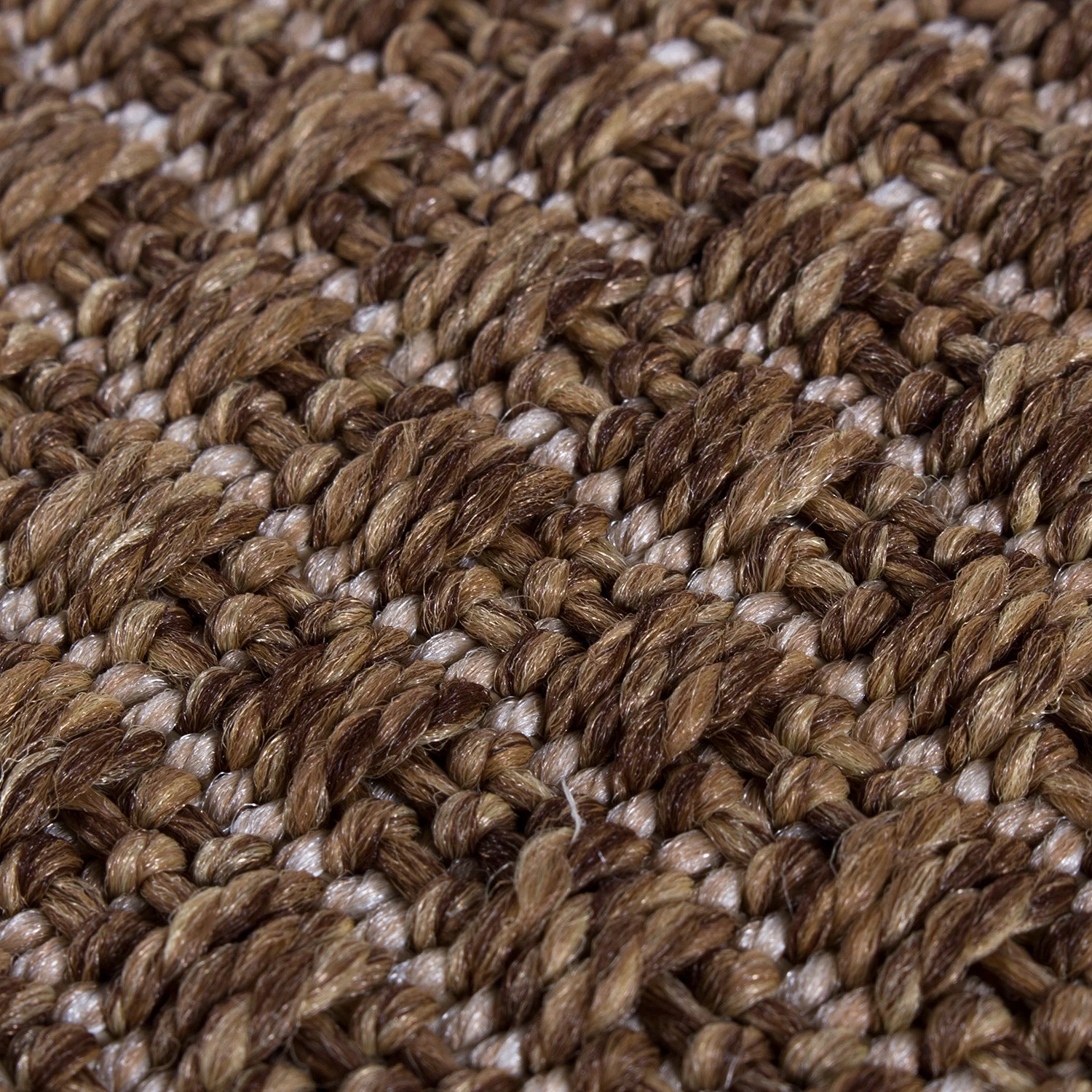 Andiamo Kurzflorteppich Urbino - Kunstfaser - Mittelbraun - 133 x 190 cm 2 Andiamo Kurzflorteppich Urbino - Kunstfaser - Mittelbraun - 133 x 190 cm – Bild 2