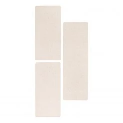 Andiamo Bettumrandung Volterra (3-teilig) - Schurwolle - Grau Meliert