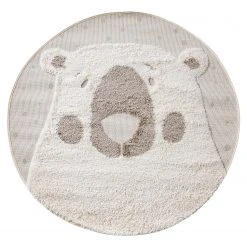 Top Square Kinderteppich Vendee IV - Kunstfaser - Beige