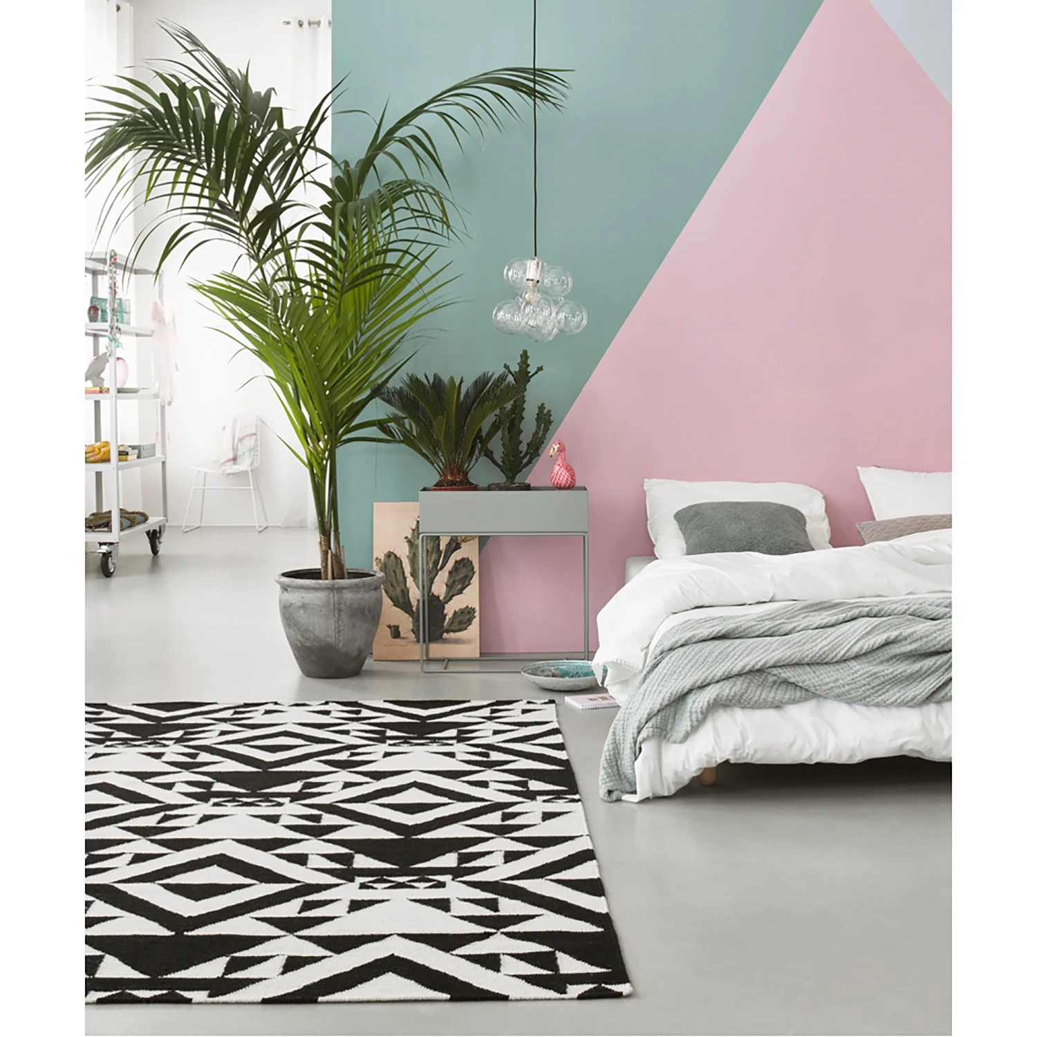 Accessorize Wollteppich Mellow I - Schurwolle - Schwarz - 80 x 150 cm 2 Accessorize Wollteppich Mellow I - Schurwolle - Schwarz - 80 x 150 cm – Bild 2