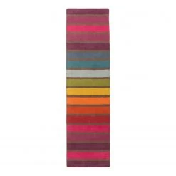 Flair Rugs Woll-Läufer Candy - Wolle - Multi