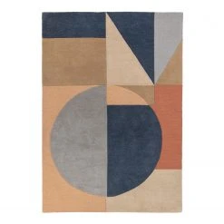Flair Rugs Wollteppich Moderno Esre - Wolle - Multi - 120 x 170 cm