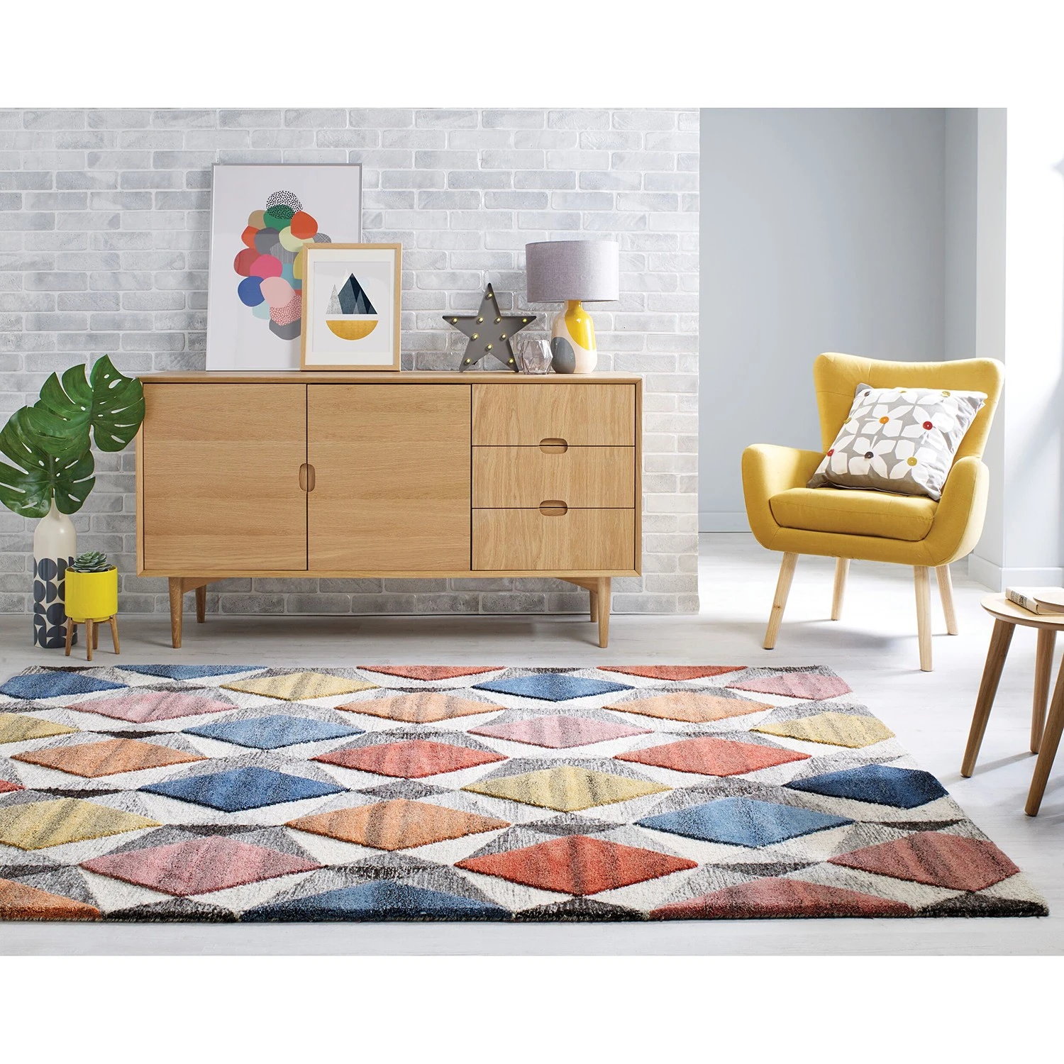 Flair Rugs Wollteppich Yara - Wolle - Multi-colored - 200 x 290 cm 2 Flair Rugs Wollteppich Yara - Wolle - Multi-colored - 200 x 290 cm – Bild 2