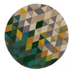 Flair Rugs Wollteppich Prism I - Wolle - Multi