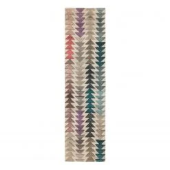 Flair Rugs Woll-Läufer Archer - Wolle - Multi