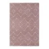 Flair Rugs Hochflorteppich Imari - Polypropylene - Altrosa - 200 x 290 cm