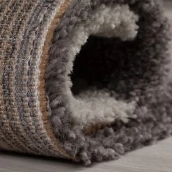 Flair Rugs Hochflorteppich Zula - Polypropylene - Grau / Altrosa - 200 x 290 cm -Teppiche populaire boutique 1000230396 201112 11163900379 DETAILS P000000001000230396