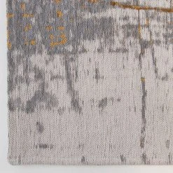 Louis De Poortere Kurzflorteppich Griff - Baumwolle / Polyester - Weiß / Gold - 140 x 200 cm -Teppiche populaire boutique 1000232107 201126 09420500041 DETAILS P000000001000232107