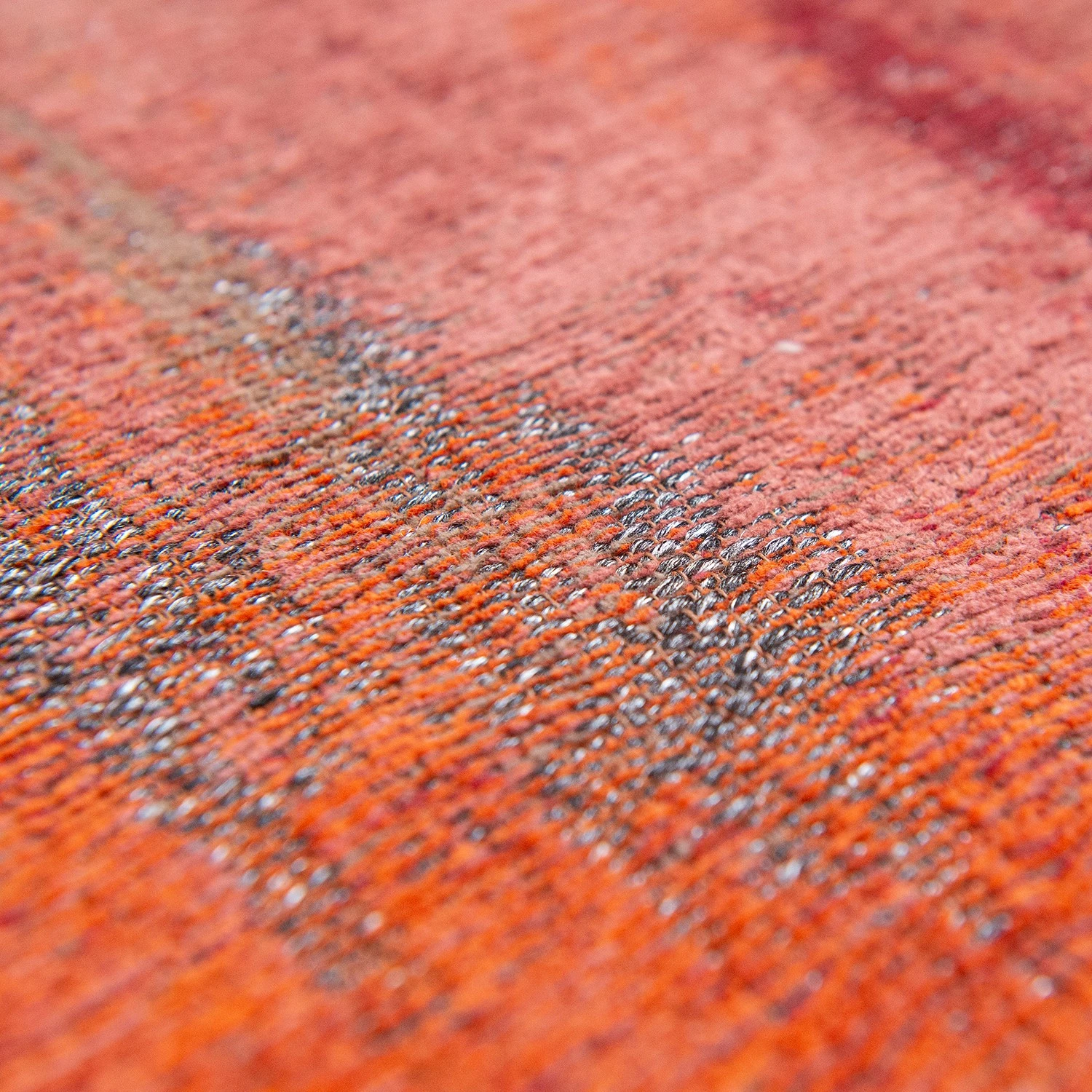 Louis De Poortere Kurzflorteppich Monetti Hibiscus Red - Baumwolle / Polyester - 170 x 240 cm 7 Louis De Poortere Kurzflorteppich Monetti Hibiscus Red - Baumwolle / Polyester - 170 x 240 cm – Bild 7