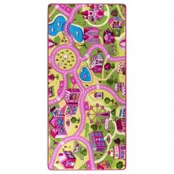 Andiamo Spielteppich Sweet Village I - Polyester - Pink