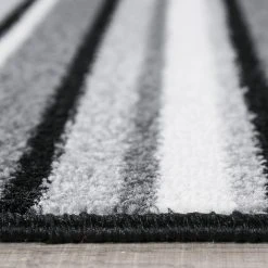 Andiamo Läufer Nancy - Kunstfaser - Schwarz / Weiß 9 Andiamo Läufer Nancy - Kunstfaser - Schwarz / Weiß -Teppiche populaire boutique 1000232663 201210 09375700046 DETAILS P000000001000232663