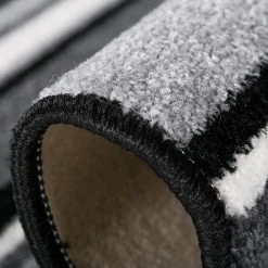 Andiamo Läufer Nancy - Kunstfaser - Schwarz / Weiß 11 Andiamo Läufer Nancy - Kunstfaser - Schwarz / Weiß -Teppiche populaire boutique 1000232663 201210 09375700048 DETAILS P000000001000232663