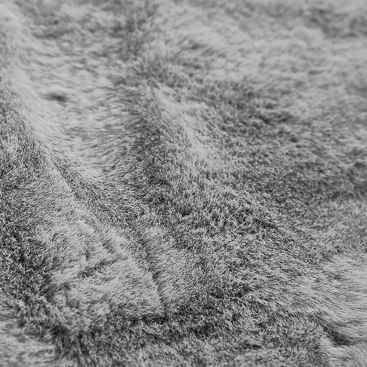 Andiamo Kunstfell Teppich Novara - Polyester - Lichtgrau - 160 x 230 cm 7 Andiamo Kunstfell Teppich Novara - Polyester - Lichtgrau - 160 x 230 cm – Bild 7