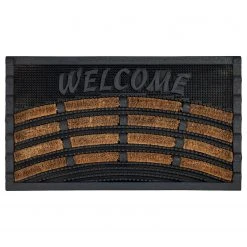 Astra Fußmatte Rimini Welcome - Gummi / Kokos - Natur