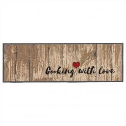 Astra Küchenläufer Miabella Cooking With Love - Kunstfaser - Mehrfarbig