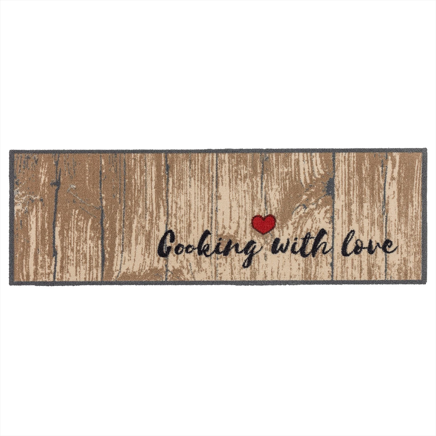 Astra Küchenläufer Miabella Cooking With Love - Kunstfaser - Mehrfarbig 1 Astra Küchenläufer Miabella Cooking With Love - Kunstfaser - Mehrfarbig