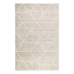 Wecon Home Kurzflorteppich Bossa Lounge - Kunstfaser - Creme - 200 x 290 cm