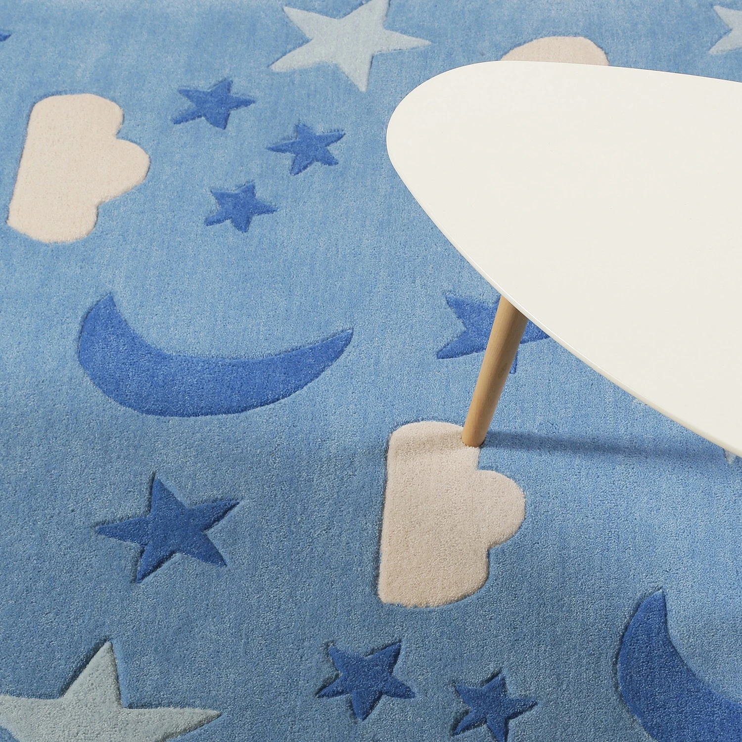 SMART KIDS Kinderteppich LaLeLu - Polyester - Hellblau - 120 x 170 cm 5 SMART KIDS Kinderteppich LaLeLu - Polyester - Hellblau - 120 x 170 cm – Bild 5