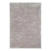 Top Square Hochflorteppich Gourville - Polyester - Silber - 160 x 230 cm