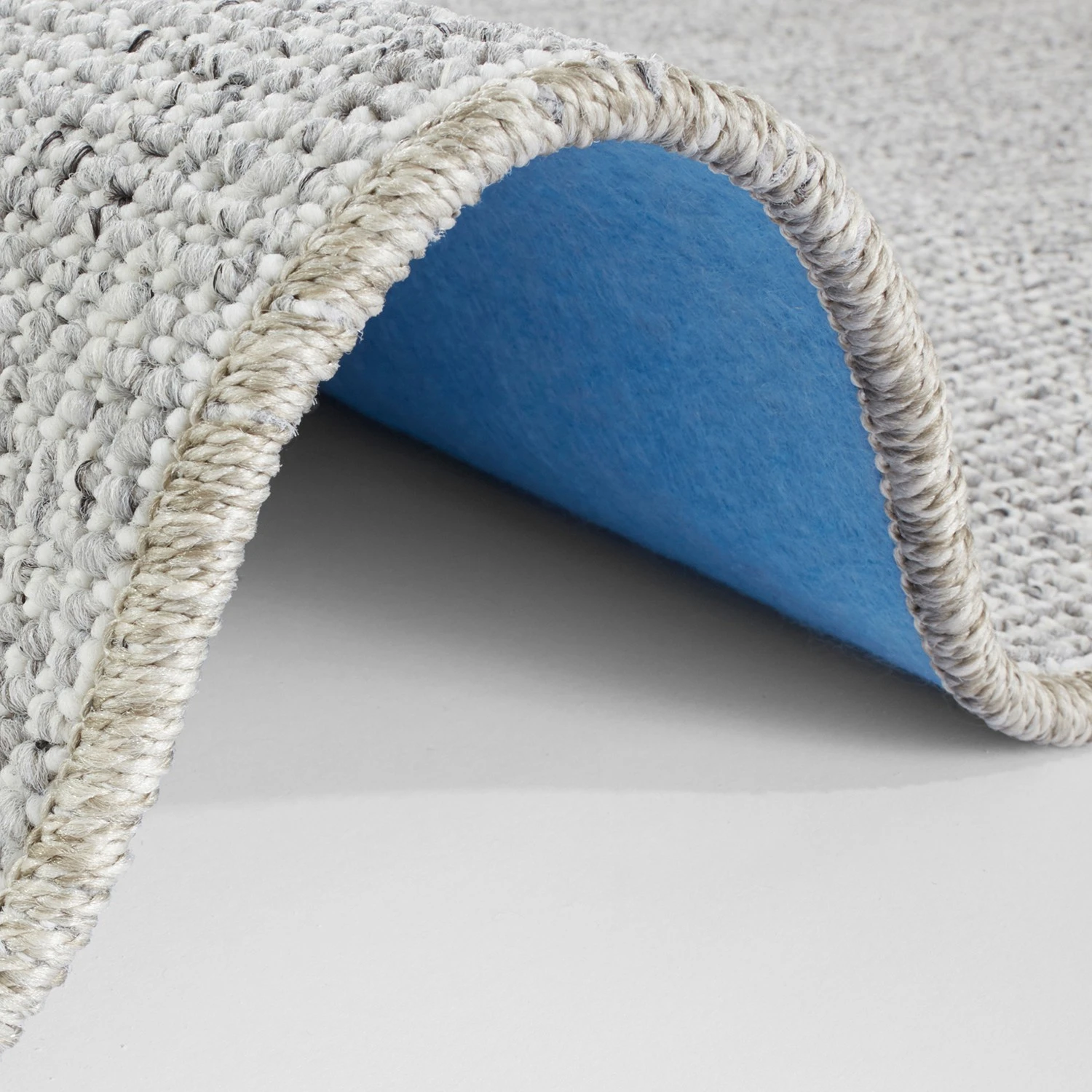 BT Carpet Läufer Fineloop Comfort - Kunstfaser - Lichtgrau - 80 x 250 cm 3 BT Carpet Läufer Fineloop Comfort - Kunstfaser - Lichtgrau - 80 x 250 cm – Bild 3