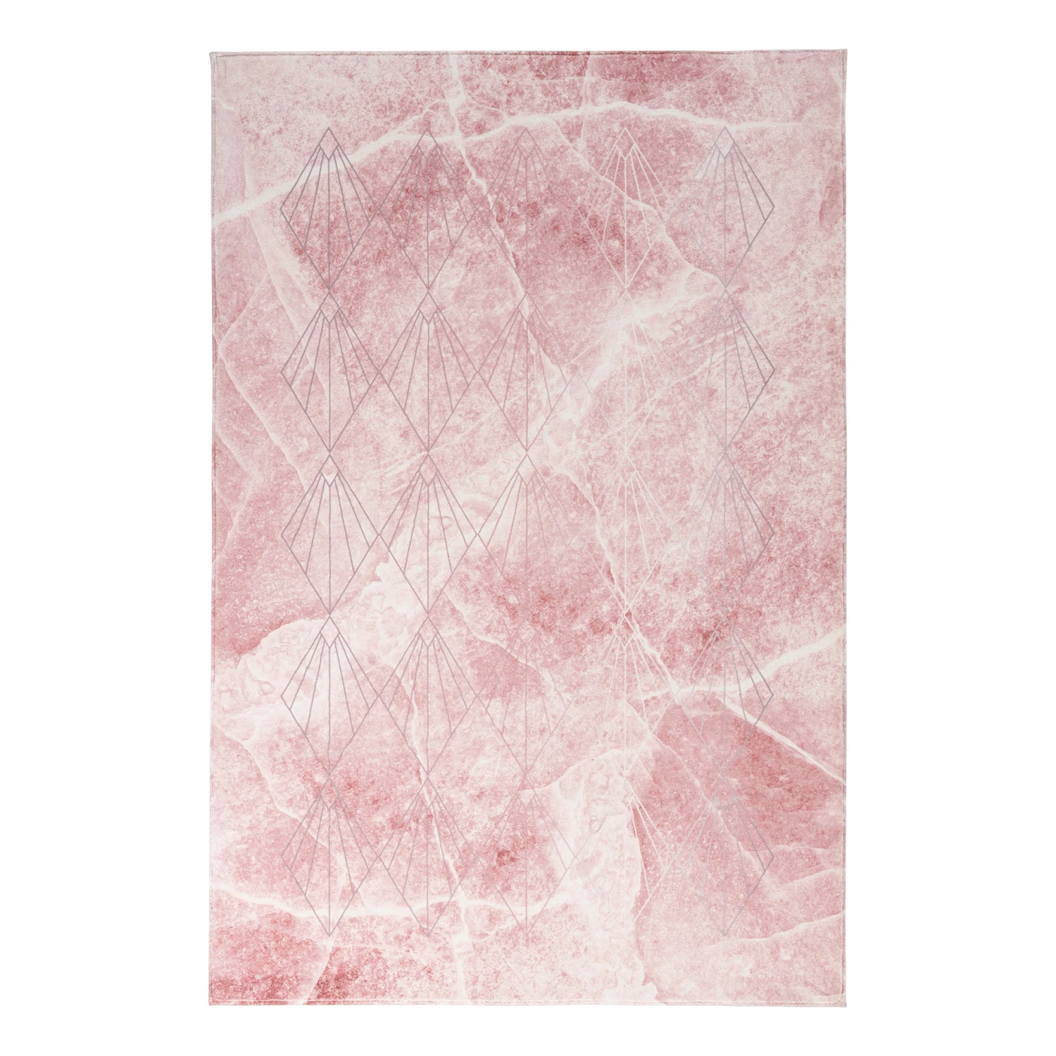 Obsession Kurzflorteppich Palazzo II - Polyester - Rosa - 160 x 230 cm 1 Obsession Kurzflorteppich Palazzo II - Polyester - Rosa - 160 x 230 cm