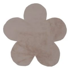 Obsession Kinderteppich My Luna Blume - Soft Mikropolyester - Taupe