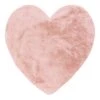 Obsession Kinderteppich My Luna Herz - Soft Mikropolyester - Pulverrosa