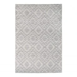 Sehrazat In- & Outdoorteppich Road 3410 - Kunstfaser - Grau - 80 x 150 cm