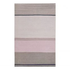 Esprit Home Kurzflorteppich Camps Bay - Polyester - Rosa - 190 x 290 cm