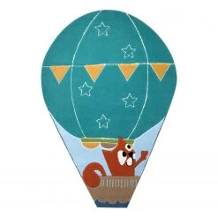 Esprit Home Kinderteppich Balloon - Kunstfaser - Blau