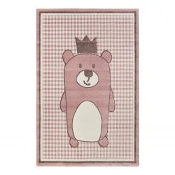 Esprit Home Kinderteppich Henry - Kunstfaser - Pink - 200 x 290 cm