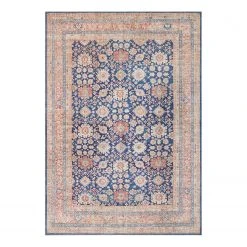 ELLE DECORATION Teppich Mahal II - Webstoff - Navy - 200 x 290 cm