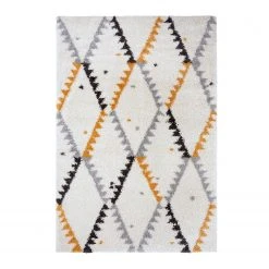 Mint Rugs Hochflorteppich Lark - Polypropylen - Creme - 160 x 230 cm