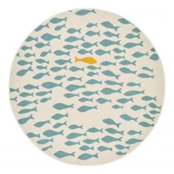 Zala Living Kinderteppich One & Only - Polypropylen - Creme / Hellblau