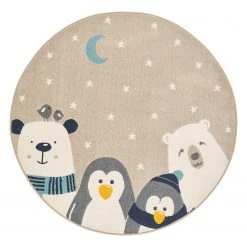 Zala Living Kinderteppich Dream Team - Polypropylen - Beige