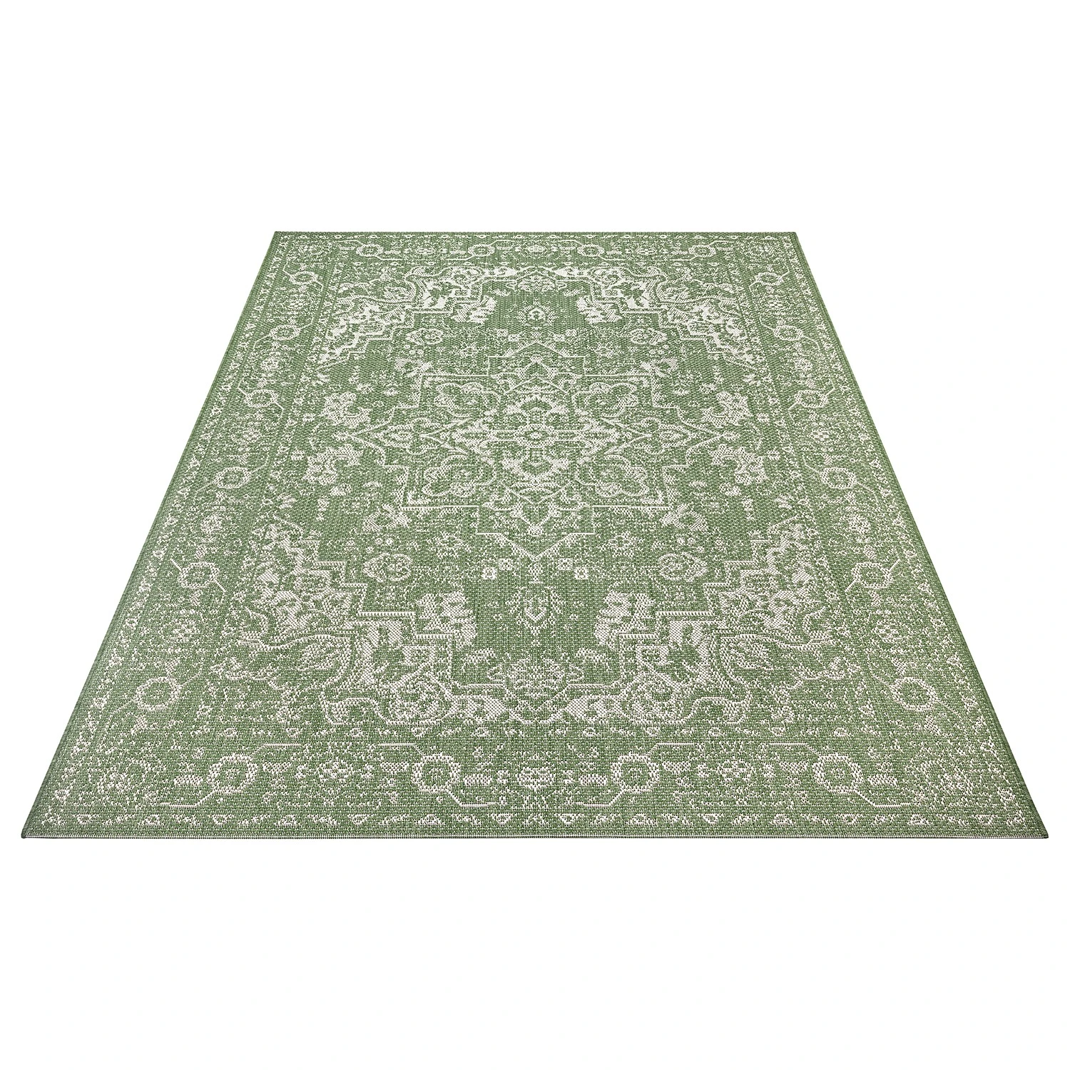 Top Square Teppich Alzonne - Polypropylen - Grün - 200 x 290 cm 3 Top Square Teppich Alzonne - Polypropylen - Grün - 200 x 290 cm – Bild 3