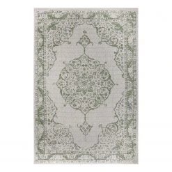 Top Square Teppich Jarrier - Polypropylen - Grün - 200 x 290 cm