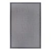 Top Square Teppich Burzet - Polypropylen - Silber / Grau - 80 x 150 cm