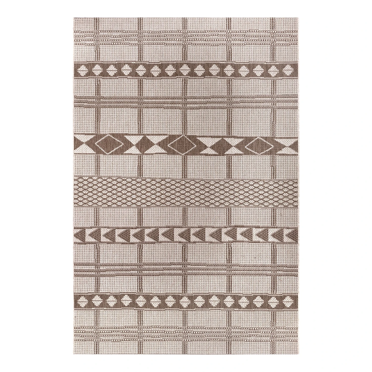 Top Square Teppich Irvillac I - Polypropylen - Hellbraun - 80 x 150 cm 1 Top Square Teppich Irvillac I - Polypropylen - Hellbraun - 80 x 150 cm