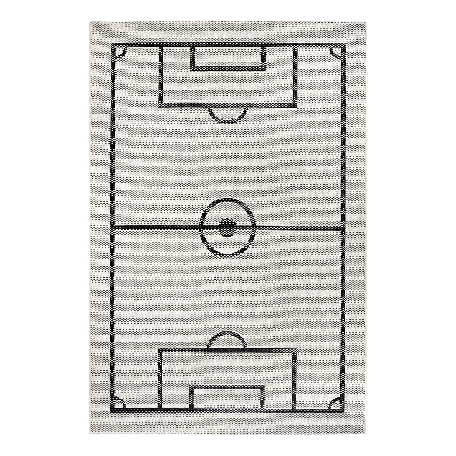Top Square Teppich Fußballfeld II - Polypropylen - Creme - 160 x 230 cm 1 Top Square Teppich Fußballfeld II - Polypropylen - Creme - 160 x 230 cm