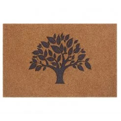 Top Square Fußmatte Blyes I - Polyethylen - Braun / Grau