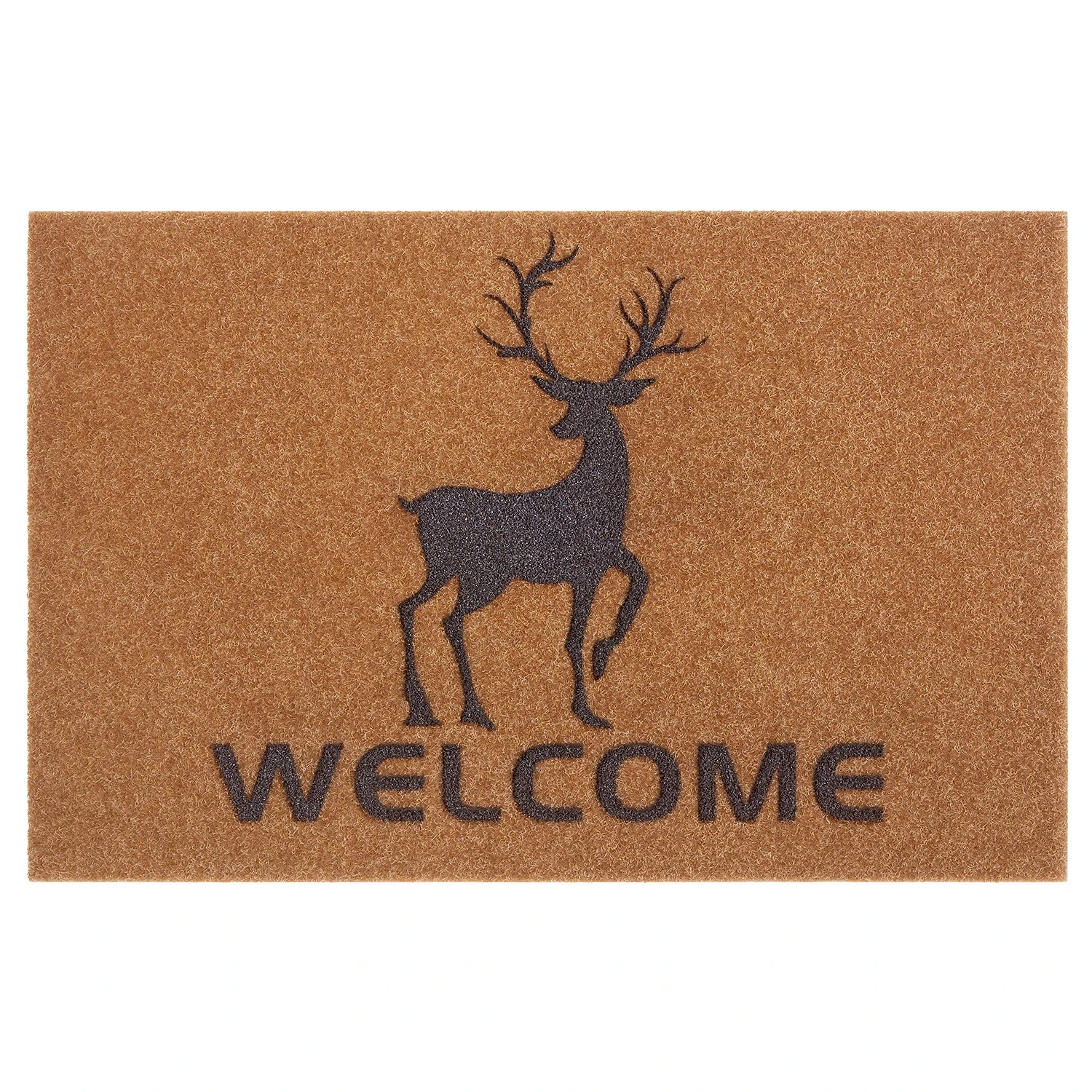 Top Square Fußmatte Retaud - Polyethylen - Braun / Grau 1 Top Square Fußmatte Retaud - Polyethylen - Braun / Grau