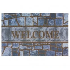 Top Square Fußmatte Belesta I - Polyethylen - Grau / Braun