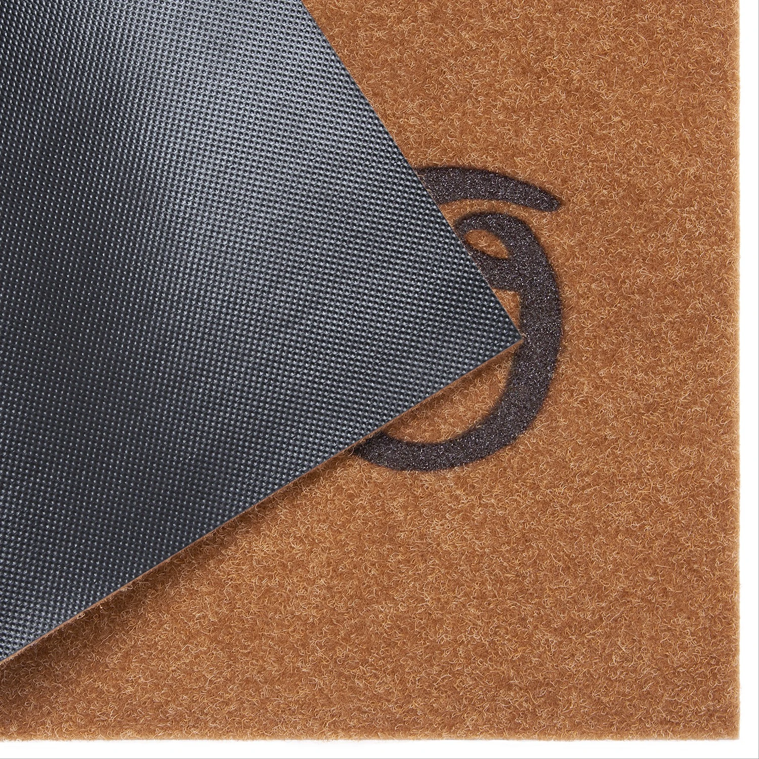 Top Square Fußmatte Hommes III - Polyethylen - Braun / Grau 2 Top Square Fußmatte Hommes III - Polyethylen - Braun / Grau – Bild 2