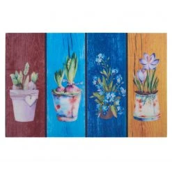 Top Square Fußmatte Falicon - Polyethylen - Mehrfarbig