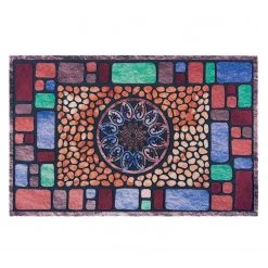 Top Square Fußmatte Glisy I - Polyethylen - Mehrfarbig