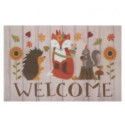 Top Square Fußmatte Montpon - Polyethylen - Mehrfarbig