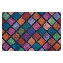 Top Square Fußmatte Launac II - Polyethylen - Mehrfarbig