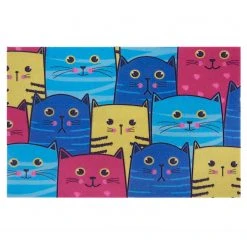 Top Square Fußmatte Houdan - Polyethylen - Mehrfarbig