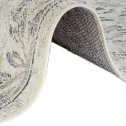 Top Square Kurzfloreteppich Orient Mahal - Mischgewebe - Creme / Blau -Teppiche populaire boutique 1000248948 210316 09241300006 DETAILS P000000001000248948